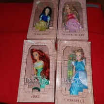 Vintage 1990 exclusive Disney Princess Collection  Collectible Doll lot of 4 - £22.59 GBP