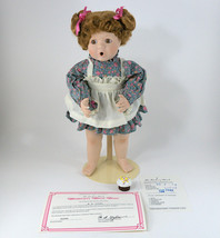 Danbury Mint Porcelain Doll Betsy Moments Most Dear Collection Original Box Vtg - $19.99