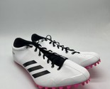 Adidas Adizero Prime Sprint White Track &amp; Field Spikes B37494 Men&#39;s Size... - $199.99