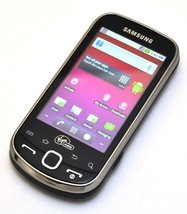 Samsung Intercept M910 Android Phone Virgin-Mobile GREY bluetooth GPS Grade B - £14.67 GBP