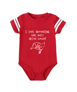 I Love Watching The Buccaneers Onesie Baby Outfit - $20.00+