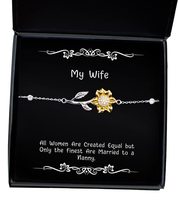 Joke Wife Gifts, All Women are Created Equal but Only The Finest are Married to  - £39.03 GBP