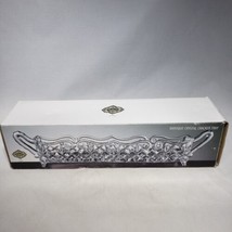 Shannon Baroque Crystal Cracker Tray by Godinger Designs of Ireland Box 4569 - £19.48 GBP