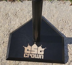 Crown Sporting Goods Adjustable Height Baseball Batting Tee youth to  mlb size - £22.82 GBP