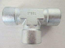 Swagelok S-8-T Carbon Steel Pipe Fitting Tee, 1/2&quot; Female NPT - New - $13.19