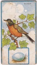 Cowan Co Toronto Bird Card Robin Canadian Bird Series Coupon Removed - $4.94