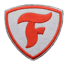 Firestone Tire and Rubber F Racing Logo Gas Hot Iron On Patch Embroidered - $12.30