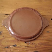 Vintage Pyrex 20 C27 Replacement Brown White Glass Casserole Top Lid w/ ... - £15.97 GBP