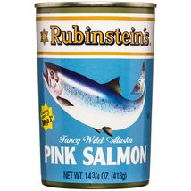 Rubinstein&#39;s Fancy Wild Alaska Pink Salmon. ,  14 Oz  Cans, 6 Pack - £25.26 GBP