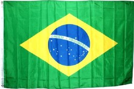 Brazil 4&#39;x6&#39; Polyester Flag - £10.35 GBP