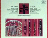 Mozart: Sinfonia Concertante In E Flat For Oboe Clarinet Horn Bassoon &amp; ... - £15.94 GBP