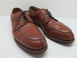 Allen Edmonds Stockbridge Brown Leather Split Toe Derbys  Mens Size 11 D - £31.17 GBP