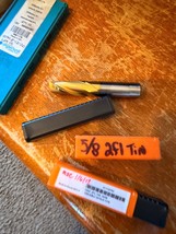 NEW Hertel MSC HSS Square End Mill 5/8&quot; Dia. 1-5/16&quot; LOC 2-Flute TIN # 4... - $66.57 CAD