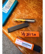 NEW Hertel MSC HSS Square End Mill 5/8&quot; Dia. 1-5/16&quot; LOC 2-Flute TIN # 4... - $66.64 CAD