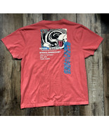 Billionaire Boys Club T-Shirt Paradise State of Mind Astronaut Pink Size XXL - $49.49