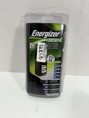 Energizer Recharge Black Universal (AA/AAA/4C/4D/9V) NiMH Battery Charge... - $39.10