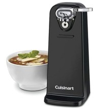 NWT CUISINART Deluxe Electric Can Opener Black Kitchen Gadget Tool Appliance - £31.64 GBP