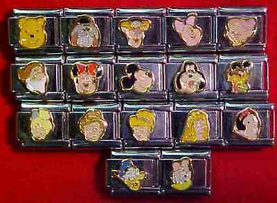 Primary image for 170 Auth Disney Different Italian Charms Wholesale Brand New 100% Authentic