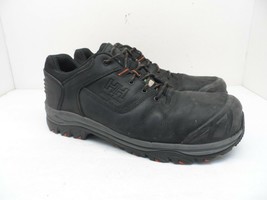 Helly Hansen Men&#39;s Comp Toe Comp Plate WP HHS214004 Leather Work Shoes 12M - £22.41 GBP