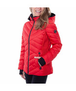Nautica Ladies&#39; Puffer Jacket Water Resistant Zip Front and Pockets - Re... - £29.13 GBP