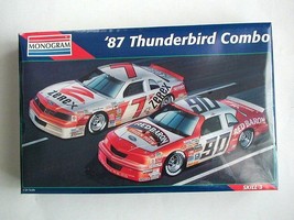 FACTORY SEALED &#39;87 Thunderbird Combo by Monogram #6392 Kulwicki Schrader - $47.99