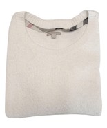 Authentic women&#39;s burberry of white jumper SZ/M - $164.98 CAD