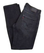 Levi&#39;s 511 Skinny Fit Black Jeans Student Size 14 Regular W27 x L27 Cott... - £15.69 GBP