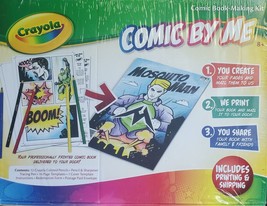 Crayola Comic By Me Make Your Own Kit - Create Print Share - Brand New - $26.17