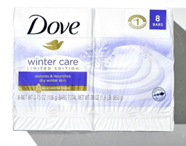 Dove Winter Care Restores Nourishes Dry Winter Skin 8 Bars - $29.99