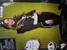 The Nightmare Before Christmas Jack Skellington Tailcoat Halloween Costume - £16.23 GBP