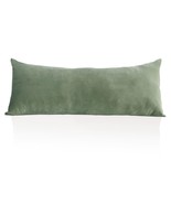 Sage Green Body Pillow Cover, 20 X 54 Velvet Pillow Covers Soft Body Pil... - $42.99