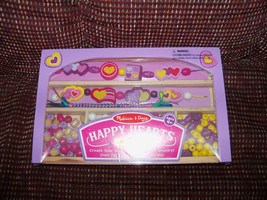 Melissa &amp; Doug Happy Hearts Bead Set NEW - £17.38 GBP