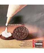 1966 Nabisco Oreo Cookies Advertisement Vintage Creme Sandwich HM2N - $577.41 MXN