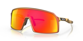 Oakley Tld Sutro Sunglasses OO9406-4837 Red Gold Shift Frame W/ Prizm Ruby Lens - £97.31 GBP