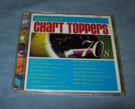 CHART TOPPERS: ROCK HITS OF 70&#39;S - Various Artists CD - LIKE NEW ! - $9.89