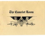 The Camelot Room Menus Sheraton Alexandria Virginia 1960s  - £24.26 GBP