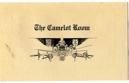 The Camelot Room Menus Sheraton Alexandria Virginia 1960s  - £24.26 GBP