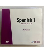 Abeka 66D Spanish 1 DVDs Set 2 (Lessons 61-126) - £137.48 GBP