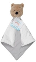 Disney Baby Winnie The Pooh White/Gray Security Blanket (a) N15 - $59.39