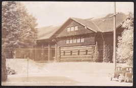 Portland, Oregon Pre-1920 RPPC - Largest Log Cabin in the World Postcard - £9.63 GBP
