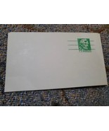 Vintage 1968 Lincoln 5 Cent Unused Postcard Presidential Ephemera - €4,46 EUR