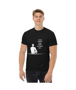 New Gift for Dad Men&#39;s Classic Tee Shirt Gildan 5000 Short Sleeve Crew Neck - £13.03 GBP+