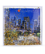 Los Angeles Clear Acrylic Square Water Globe Picture Frame - £20.71 GBP