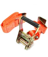 20ft x 2&quot; Ratchet Tie Down Strap Heavy Duty Flat Hook Flatbed Cargo Straps - $734.82 MXN