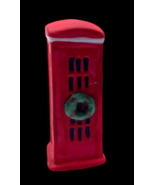 Its a Wonderful Life Red Telephone Booth Christmas Village Piece Figurin... - €31,82 EUR