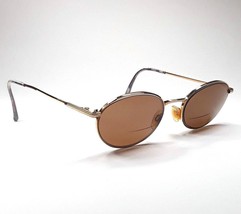 Vintage Tura Metal Oval Sunglass Eyeglasses FRAME ONLY - MOD 717 50-18-145 Japan - £26.25 GBP