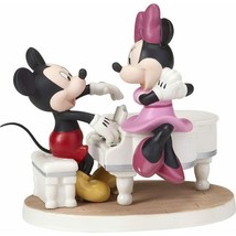 NEW Disney Precious Moments Sweet Melody musical porcelain figurine Minu... - $94.95