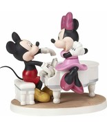 NEW Disney Precious Moments Sweet Melody musical porcelain figurine Minu... - £75.80 GBP