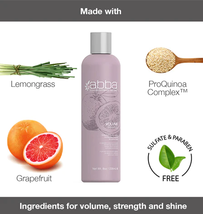 ABBA Volume Shampoo, Grapefruit & Lemongrass, 32 Oz image 2