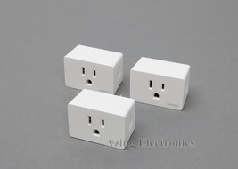 WeMo WSP080-BD3 WiFi Smart Plug 120V - White 3-Pack - $29.99